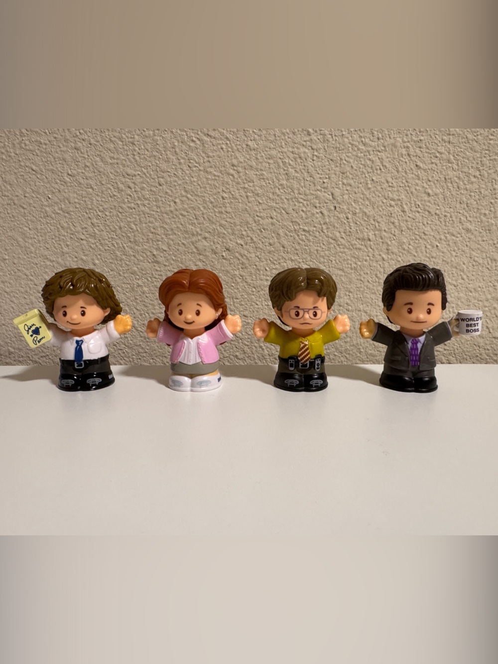 Fisher-Price Little People - The Office Figures - set of 4